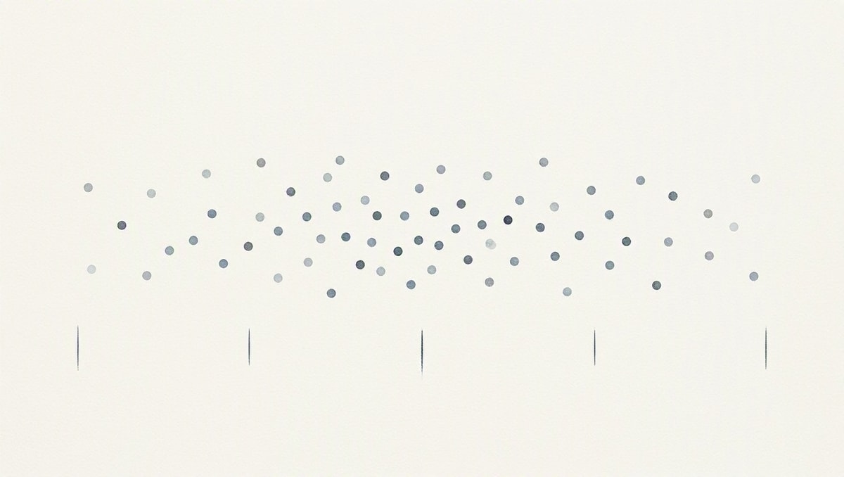 Entender a distribuição Visualização abstrata de valores ordenados, com extremos, quartis e ponto central.